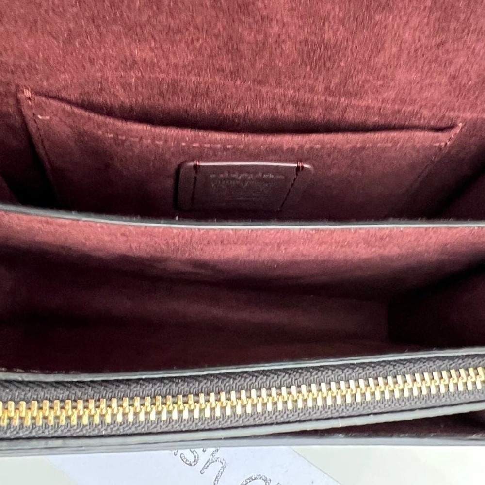 COACH Belt Bag Foldover In Signature Canvas With Pop Floral Print - Picture 7 of 11